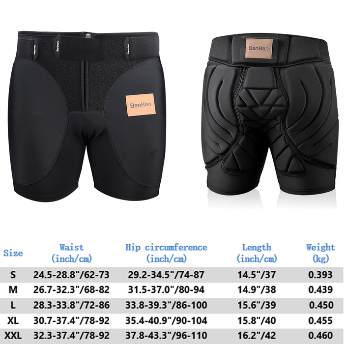 Hip Protective Padded Short Pants-Benkensports